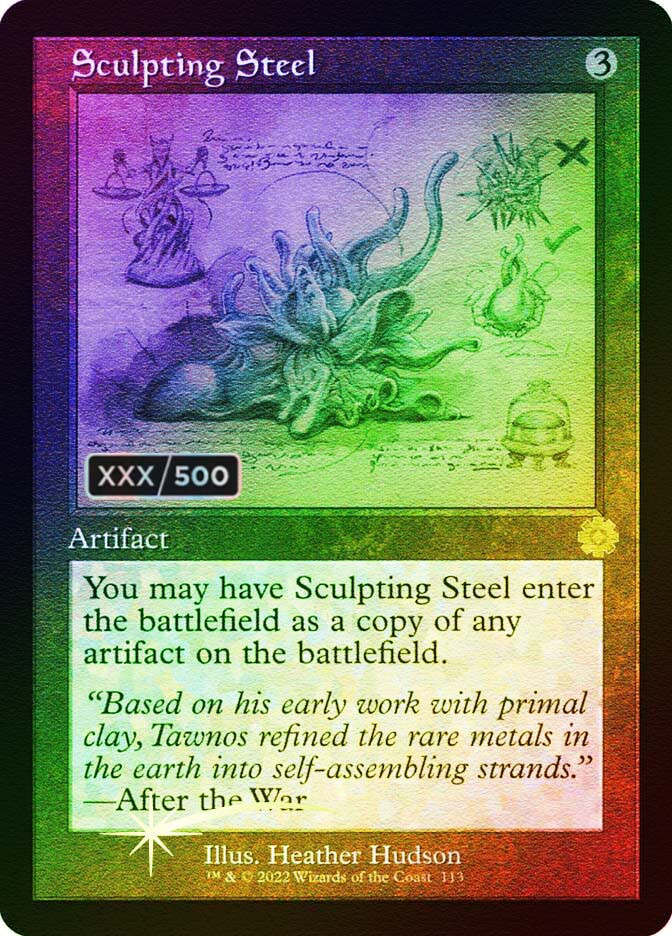 Sculpting Steel | The Brothers' War Retro Artifacts | Star City Games