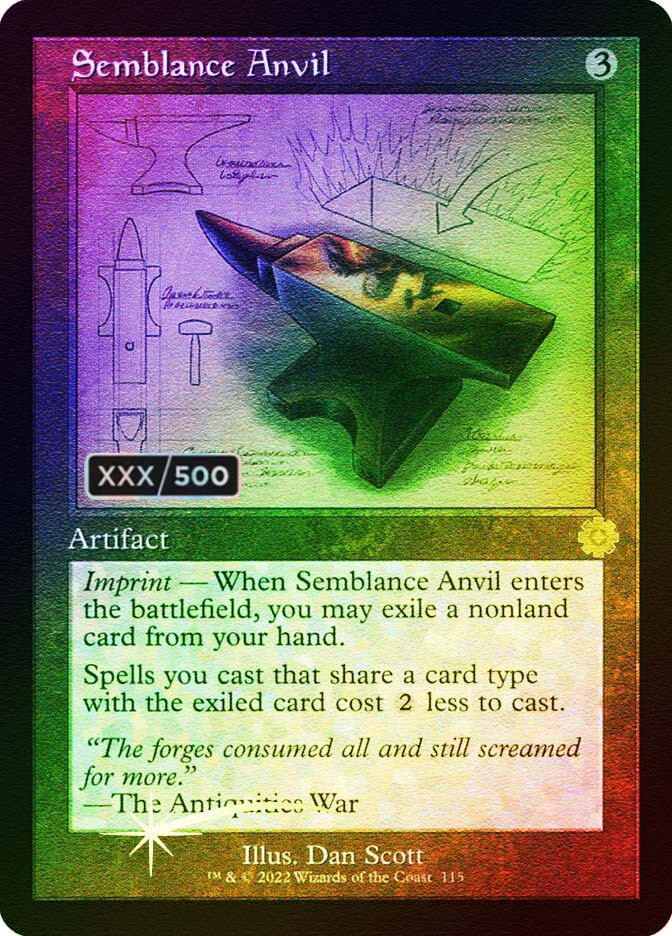 Semblance Anvil | The Brothers' War Retro Artifacts | Star City Games Semblance Anvil | The Brothers' War Retro Artifacts | Star City Games