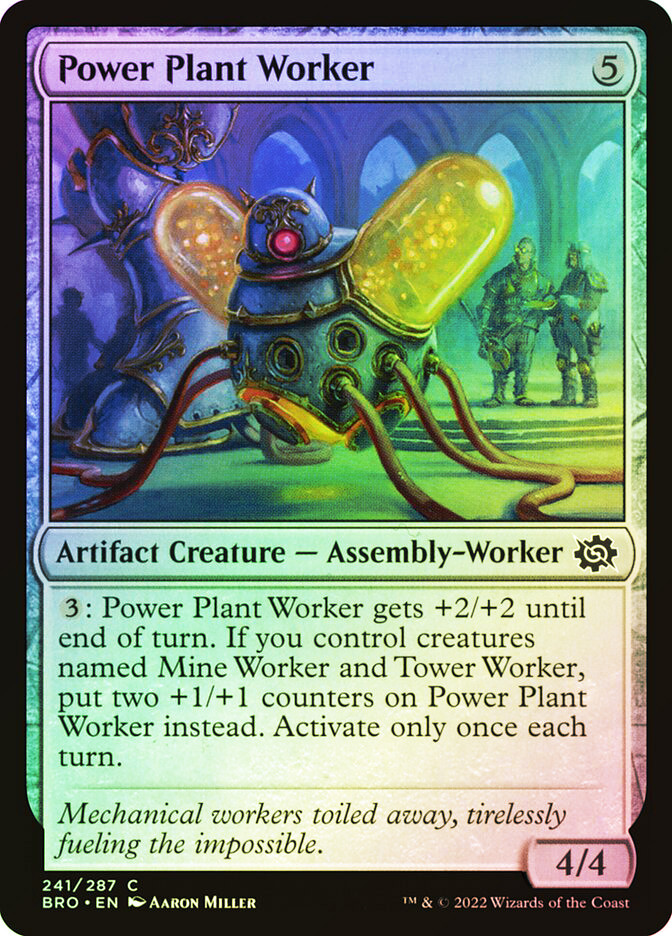 Power Plant Worker | The Brothers' War | Star City Games