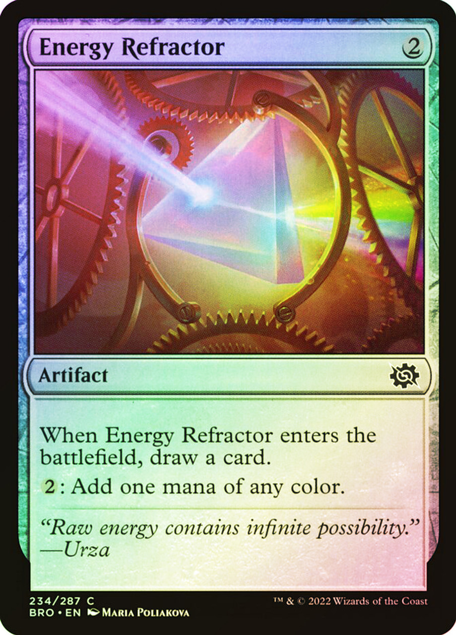Creative energy   クリエイティブエネルギー mtg 234)《エネルギー屈折体/Energy Refractor》[BRO] 茶C | 日本