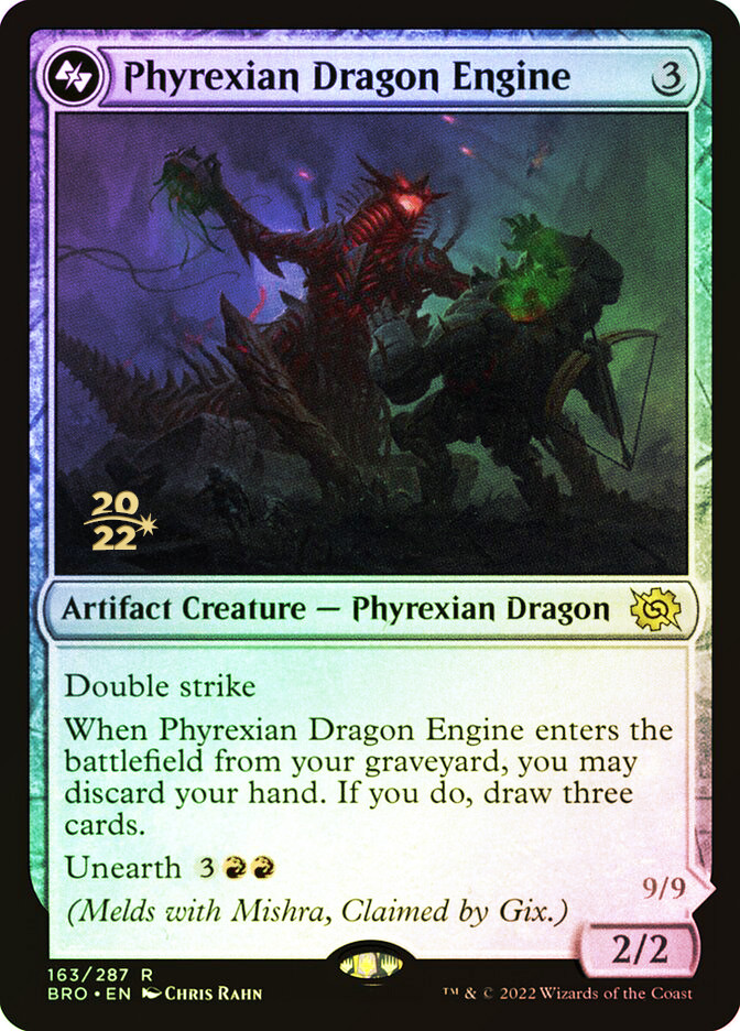 Phyrexian Dragon Engine // Mishra, Lost to Phyrexia (Bottom