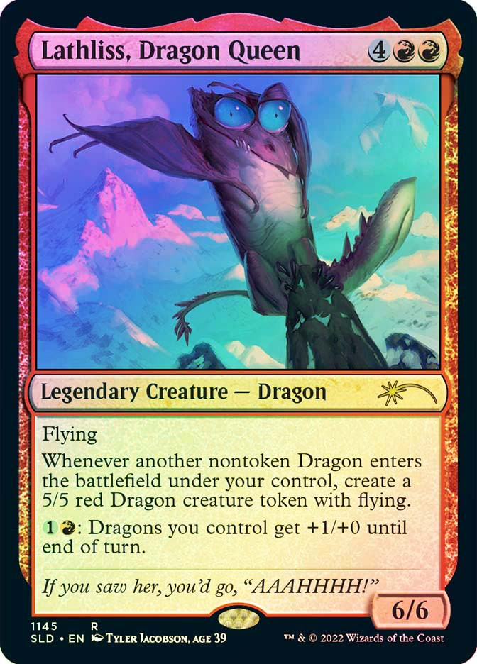 Lathliss, Dragon Queen (#1145) | Secret Lair Drop | Star City Games