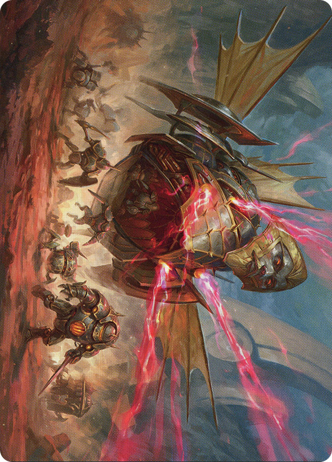 Liberator, Urza's Battlethopter Art Card} | Art Series: The