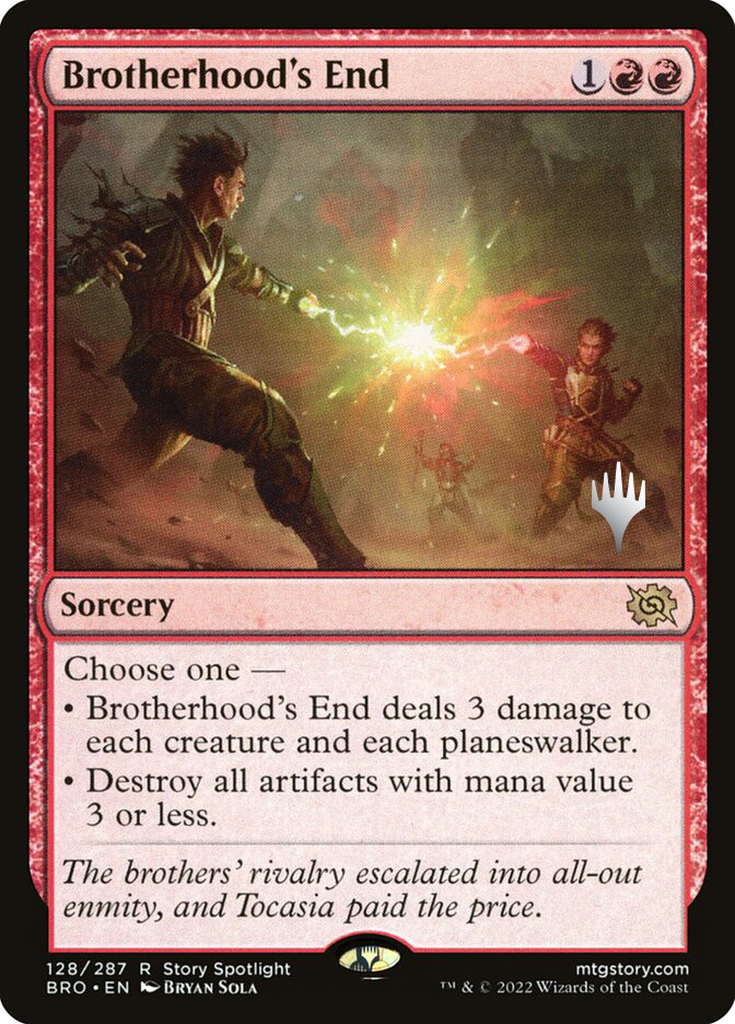 best cards brothers war mtg Magic: The Gathering The Brothers War (BRO) #340 Illustrated by Cristi Balanescu Magic Brotherhood's End (Promo Pack) (The