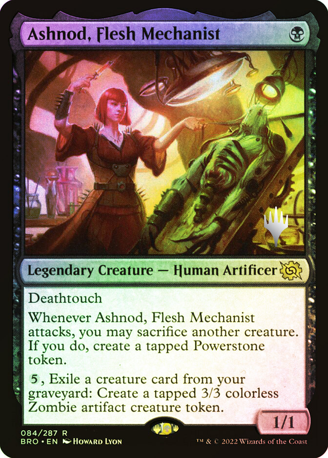 Ashnod, Flesh Mechanist (Promo Pack) (The Brothers' War) | Promo