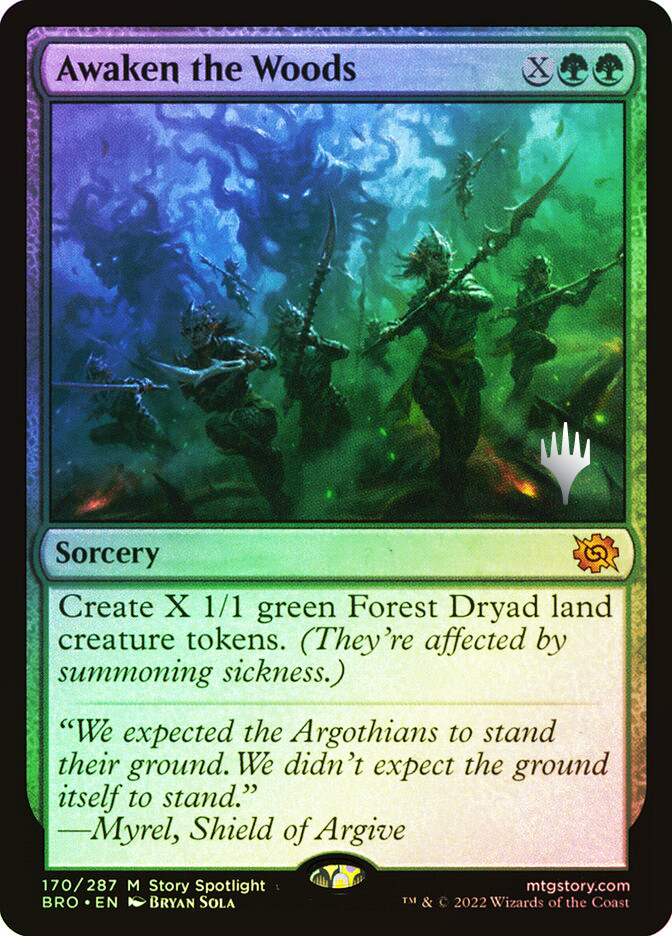 Awaken the Woods (Promo Pack) (The Brothers' War) | Promo | Star