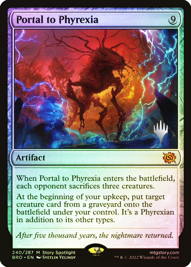 Portal to Phyrexia (Promo Pack) (The Brothers' War) | Promo | Star