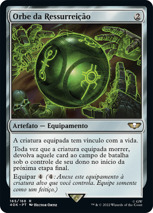 Resurrection Orb | Warhammer 40,000 Commander - Portuguese | Star