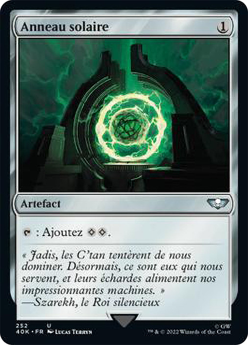 Sol Ring (#252) | Warhammer 40,000 Commander - French | Star City