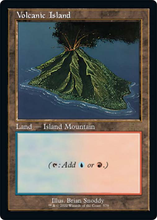 Volcanic Island (Retro Frame) (Not Tournament Legal) | 30th 