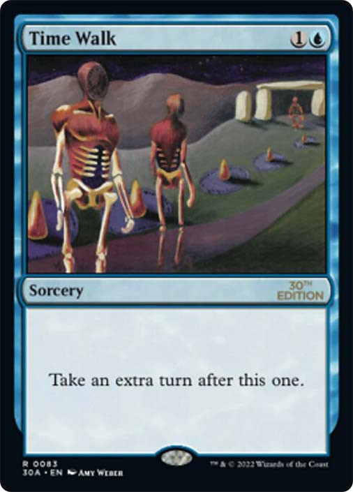 Time Walk (Not Tournament Legal) | 30th Anniversary Edition | Star 