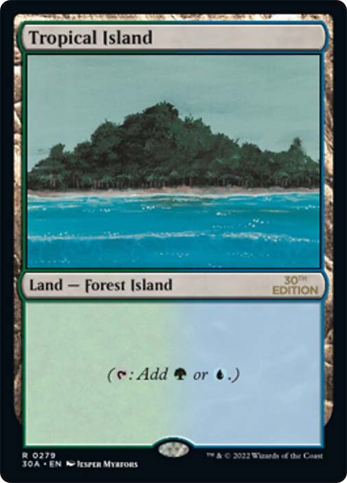 Tropical Island (Not Tournament Legal) | 30th Anniversary Edition 