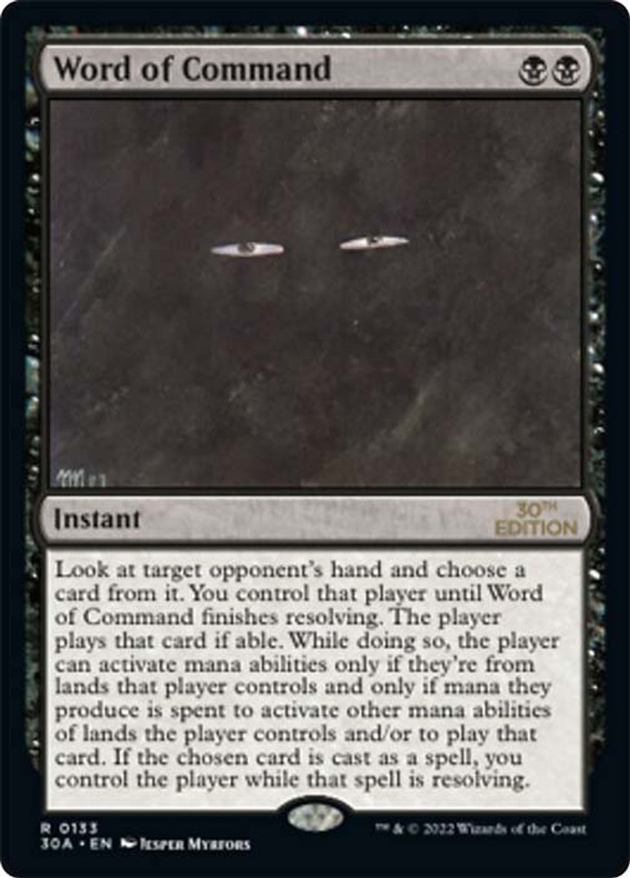 Word of Command (Not Tournament Legal) | 30th Anniversary