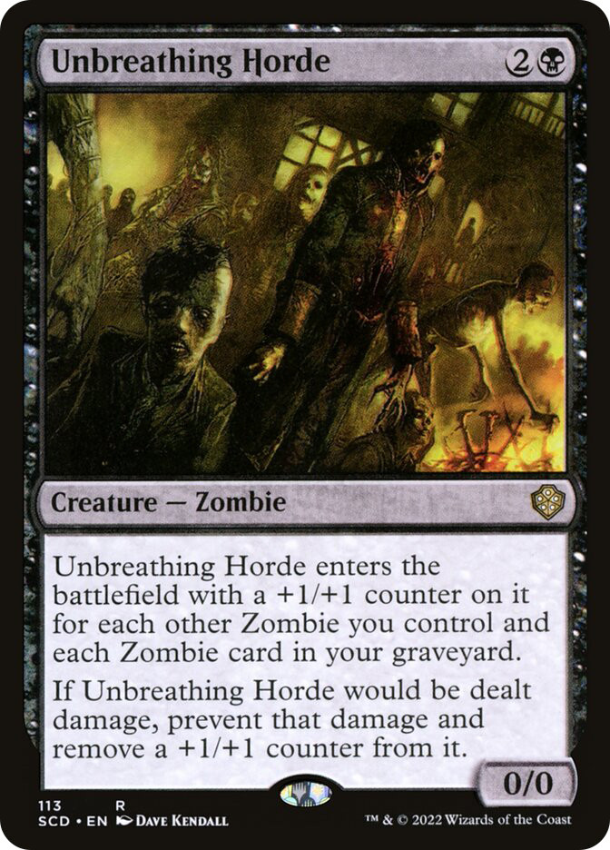 Unbreathing Horde | Starter Commander Decks | Star City Games