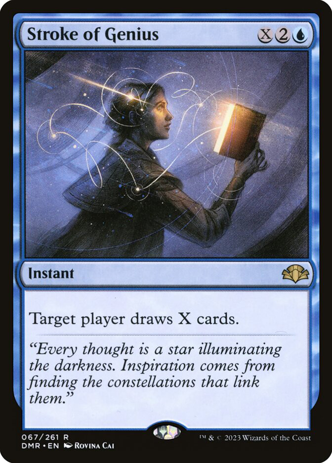 天才のひらめきStroke of Genius 英語 foil MTG Stroke of Genius | Dominaria Remastered | Star City Games