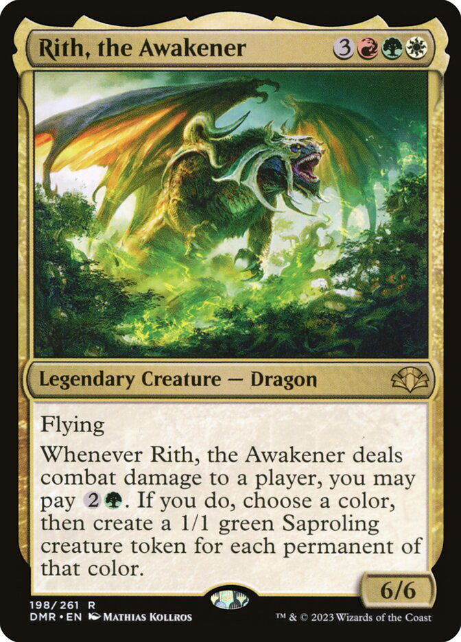 【MTG（foil）】煽動するものリース［Rith, the Awakener］ Rith, the Awakener | Dominaria Remastered | Star City Games