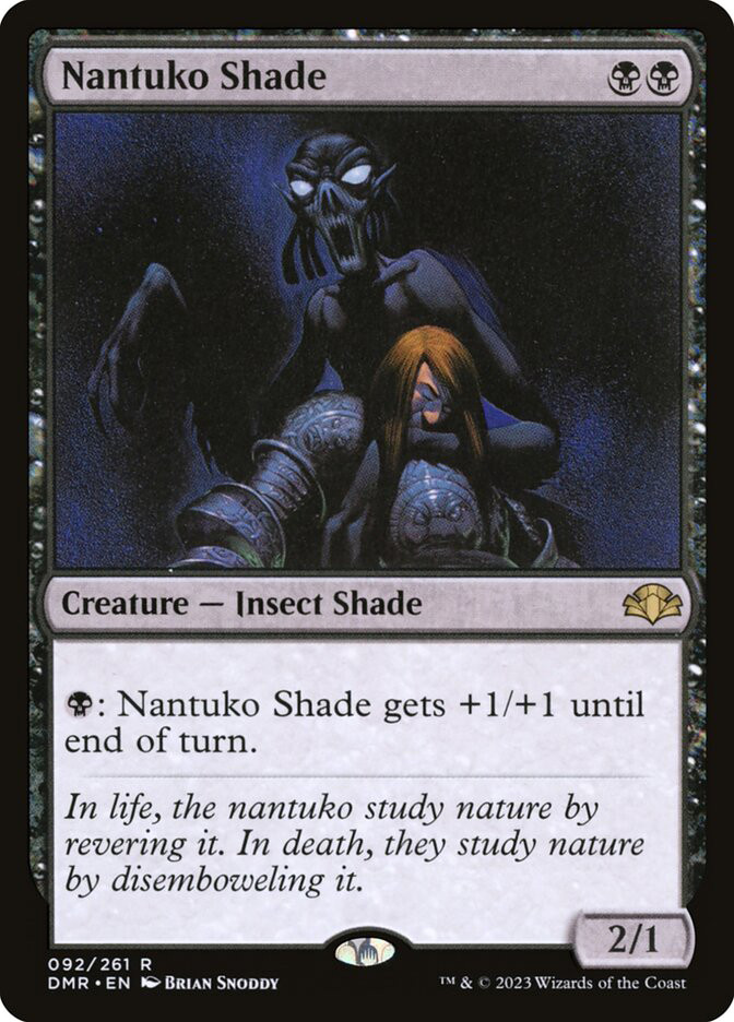 ナントゥーコの影/Nantuko Shade Foil 英語 4枚 MTG Nantuko Shade | Dominaria Remastered | Star City Games