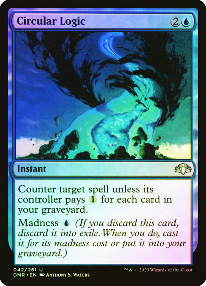 堂々巡り Circular Logic 英語 foil 4枚 MTG Foil】《堂々巡り/Circular Logic》[UMA] 青U | 日本最大級 MTG通販