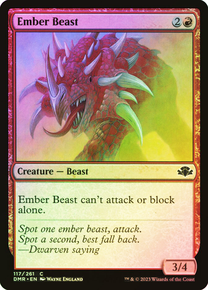 mtg best beast cards Magic The Gathering - Within - front Whenever Fangren Firstborn attacks MTG Beast Innistrad: Midnight Hunt