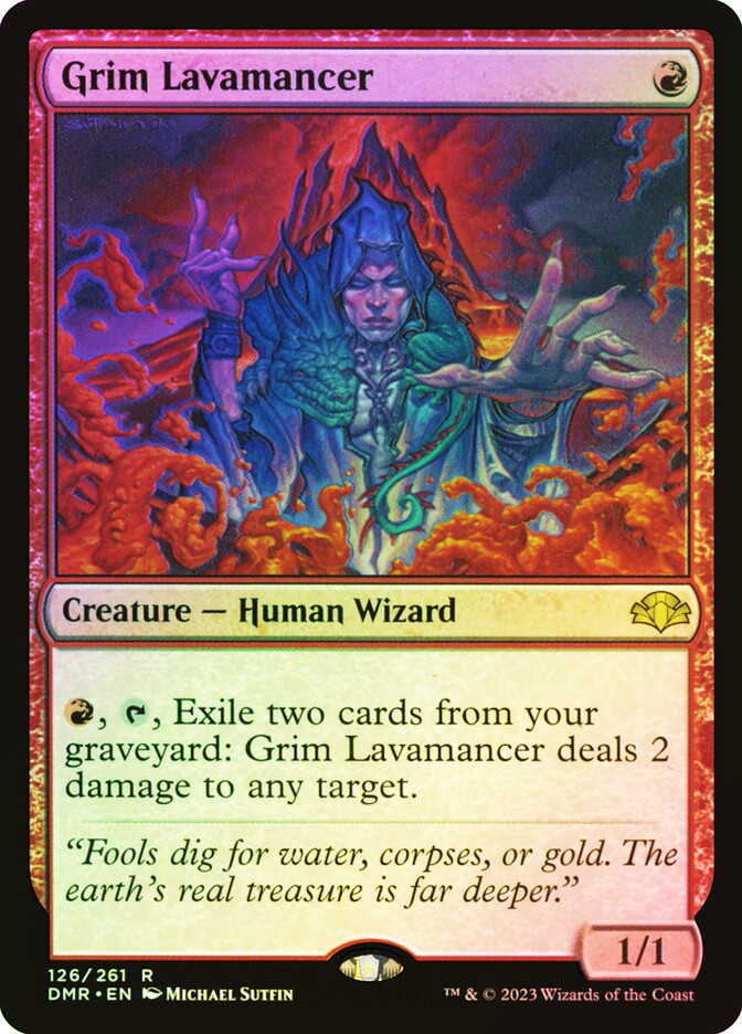Grim Lavamancer | Dominaria Remastered | Star City Games