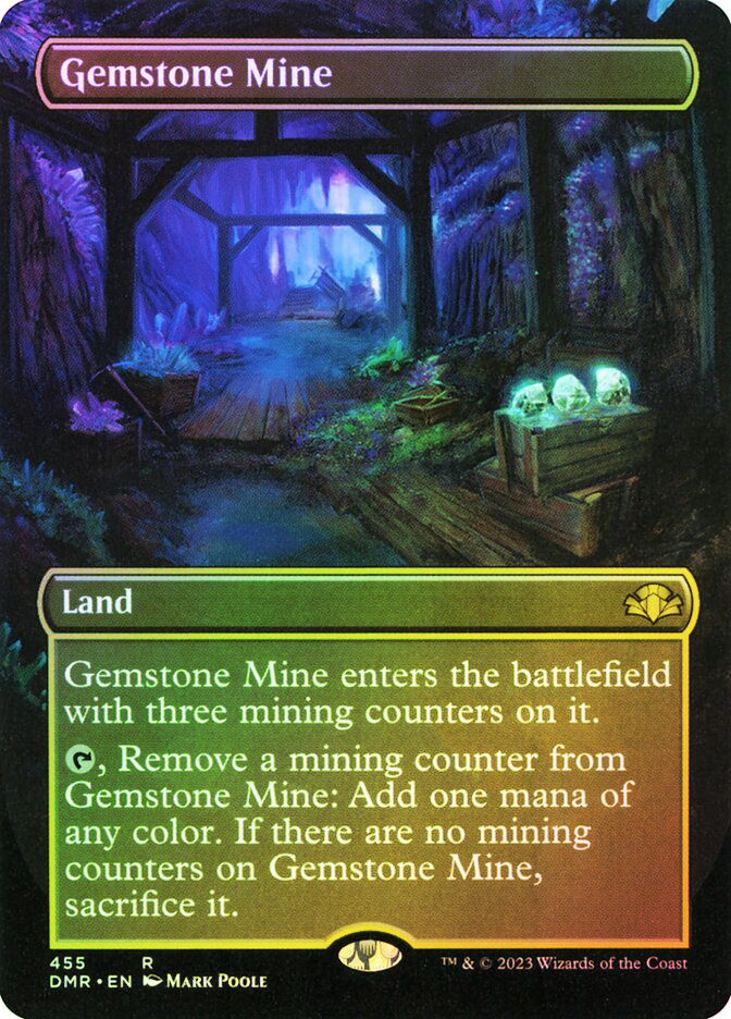 Mtg 宝石鉱山　foil 英　4枚 Gemstone Mine 宝石鉱山 foil 4枚セット 【公式通販】