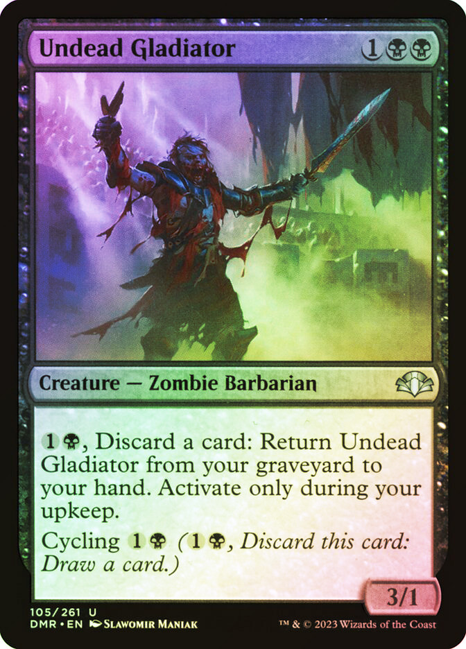 Undead Gladiator | Dominaria Remastered | Star City Games