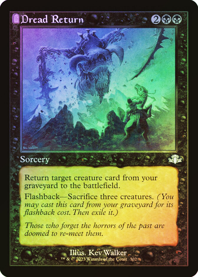Dread Return | Dominaria Remastered | Star City Games