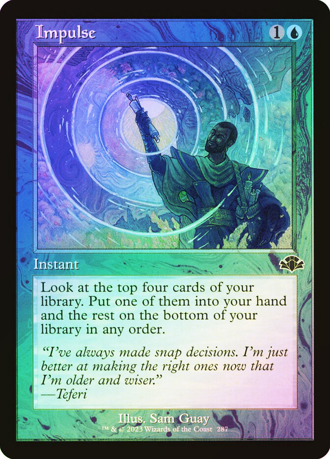 MTG 衝動/Impulse PROMO FOIL Impulse | Dominaria Remastered | Star City Games