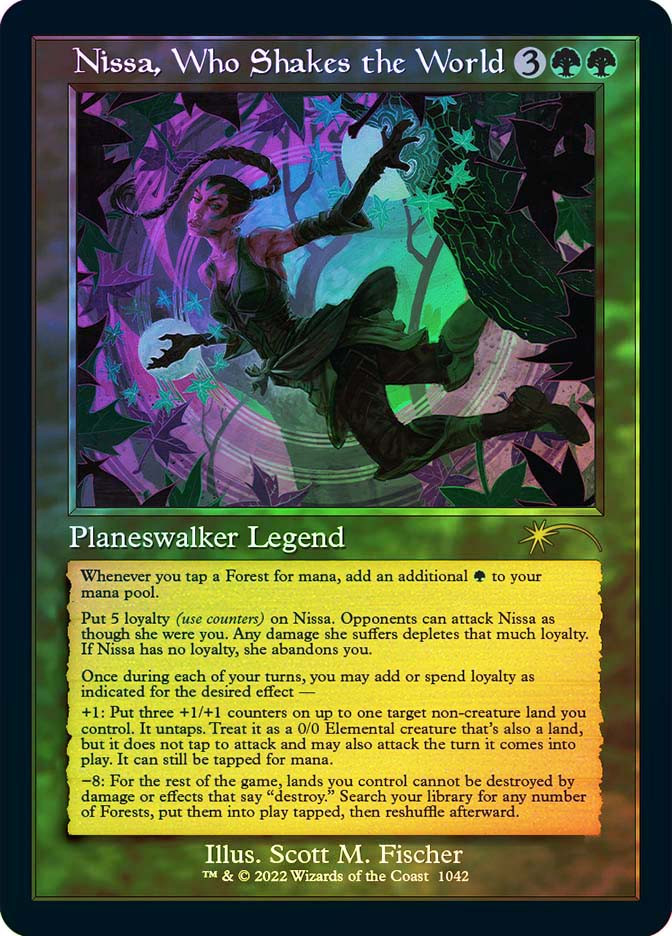 Nissa, Who Shakes the World | Secret Lair Drop | Star City Games