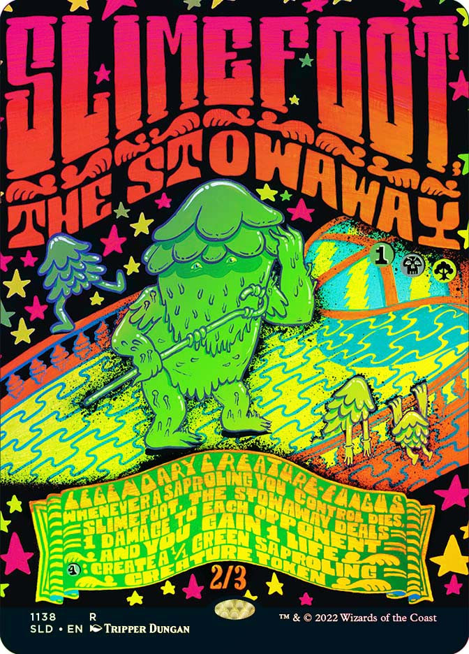 Slimefoot, the Stowaway (Secret Lair) (Borderless) | Promo: General ...