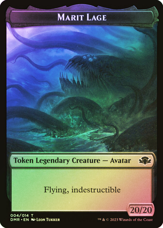 Marit Lage Token} // {Zombie Token} | Dominaria Remastered | Star