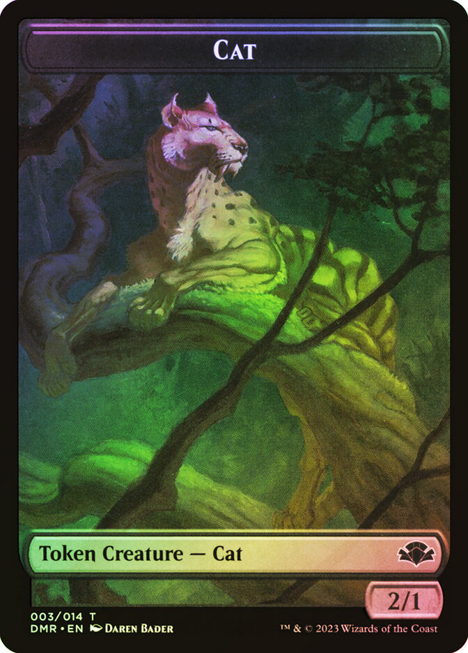 Cat Token} // {Zombie Token} | Dominaria Remastered | Star City Games