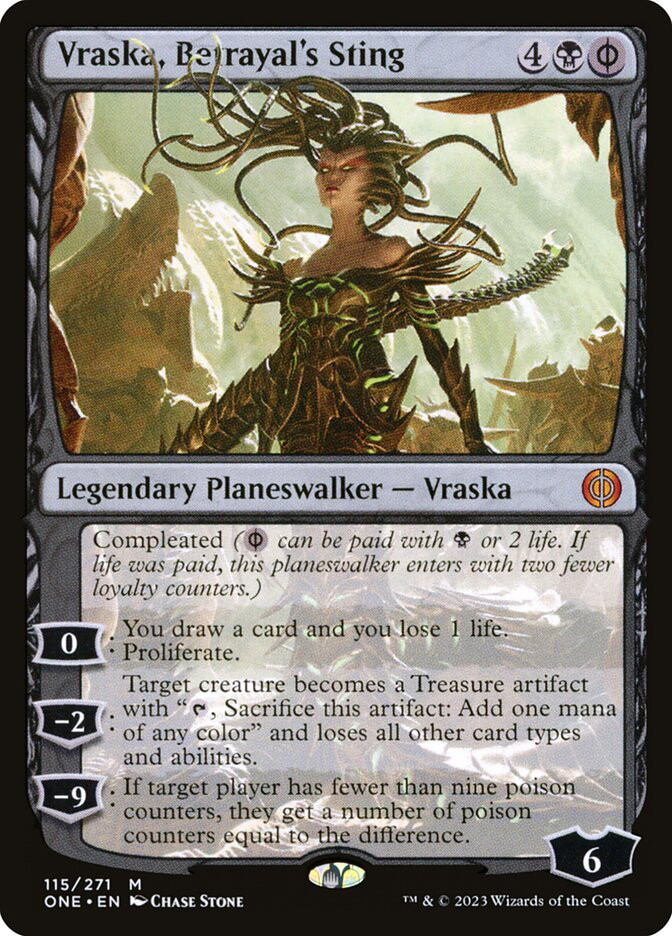 MTG ピナ Vraska, Betrayal's Sting | Phyrexia: All Will Be One | Star City Games