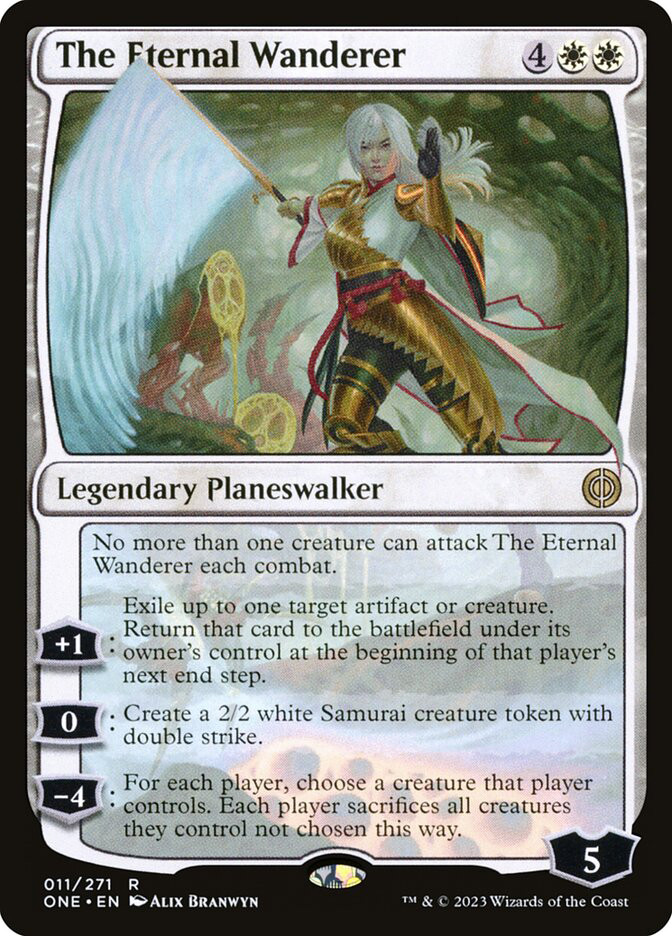 the wanderer card mtg Magic Gathering - Arcbound Legendary Planeswalker The Wanderer Price & Card