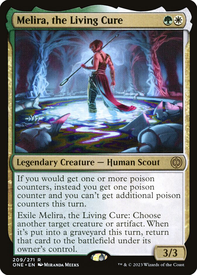 poison counter cards mtg in MTG: Rules, History, and Best You get two poison counters. Melira, the Living Cure -