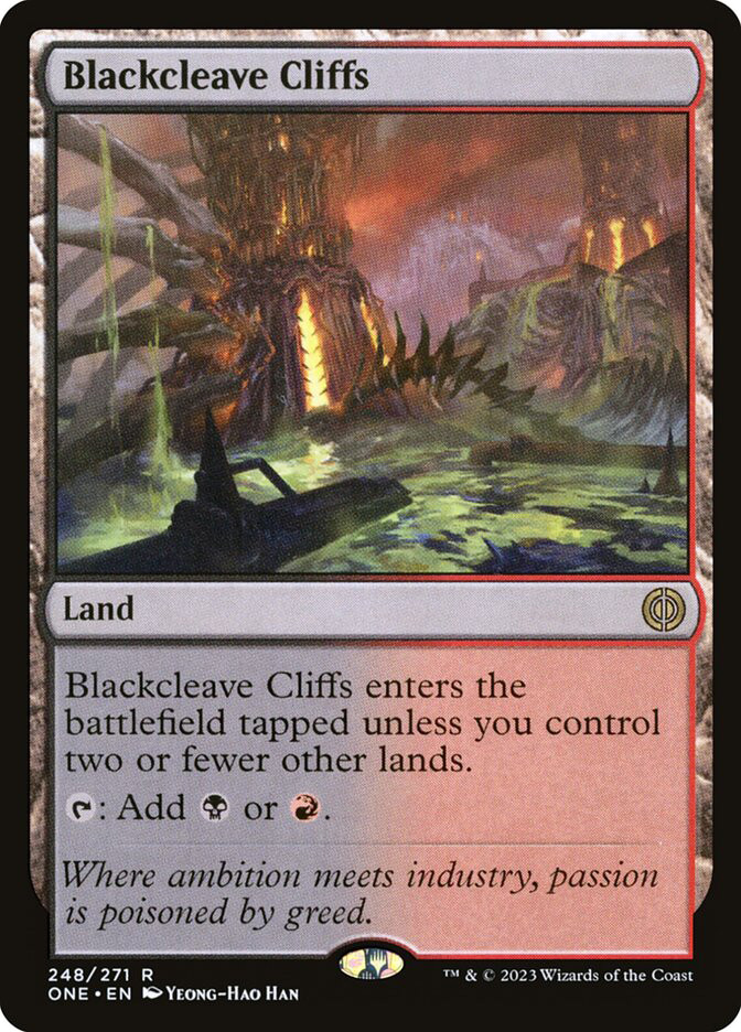 Blackcleave Cliffs | Phyrexia: All Will Be One | Star City Games