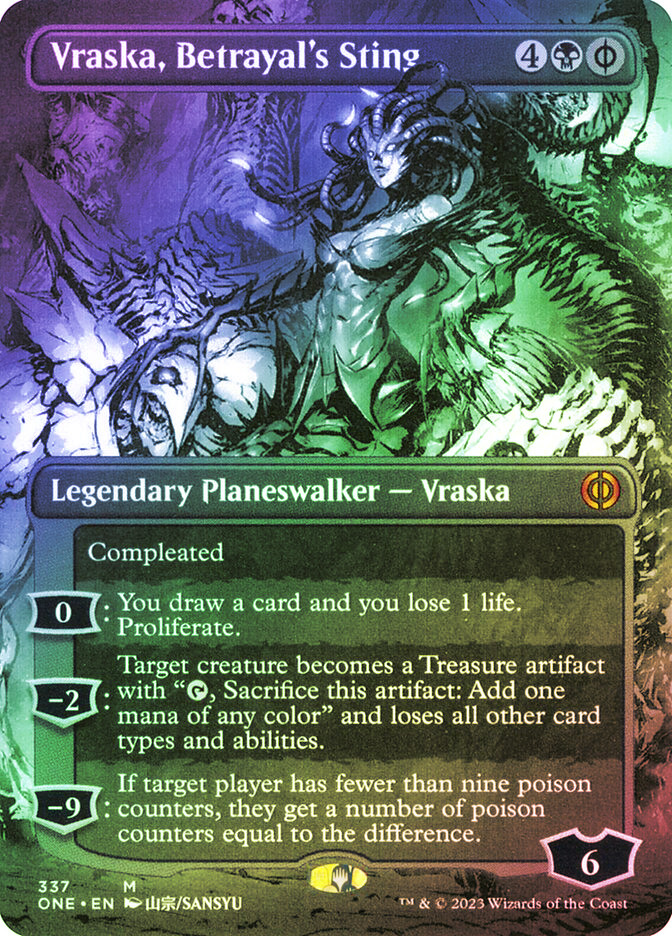 Vraska, Betrayal's Sting (#337) | Phyrexia: All Will Be One | Star
