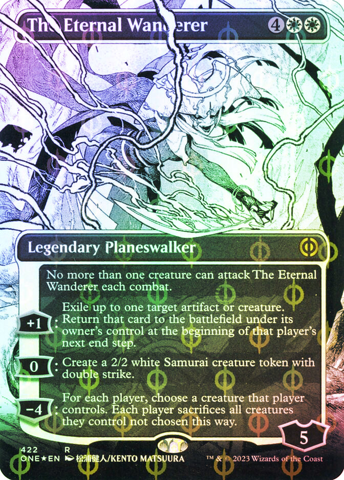 the wanderer mtg cards Altered Art Card-maelstrom For each player Magic The Gathering Commander Masters