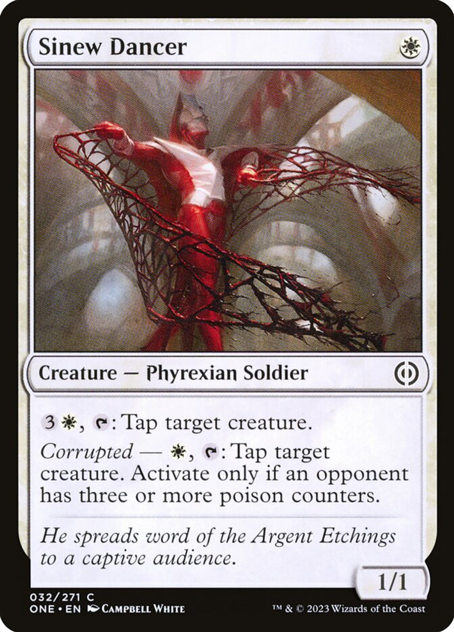 Sinew Dancer MtG Art from Phyrexia: All Will Be One Set by Campbell White -  Art of Magic: the Gathering