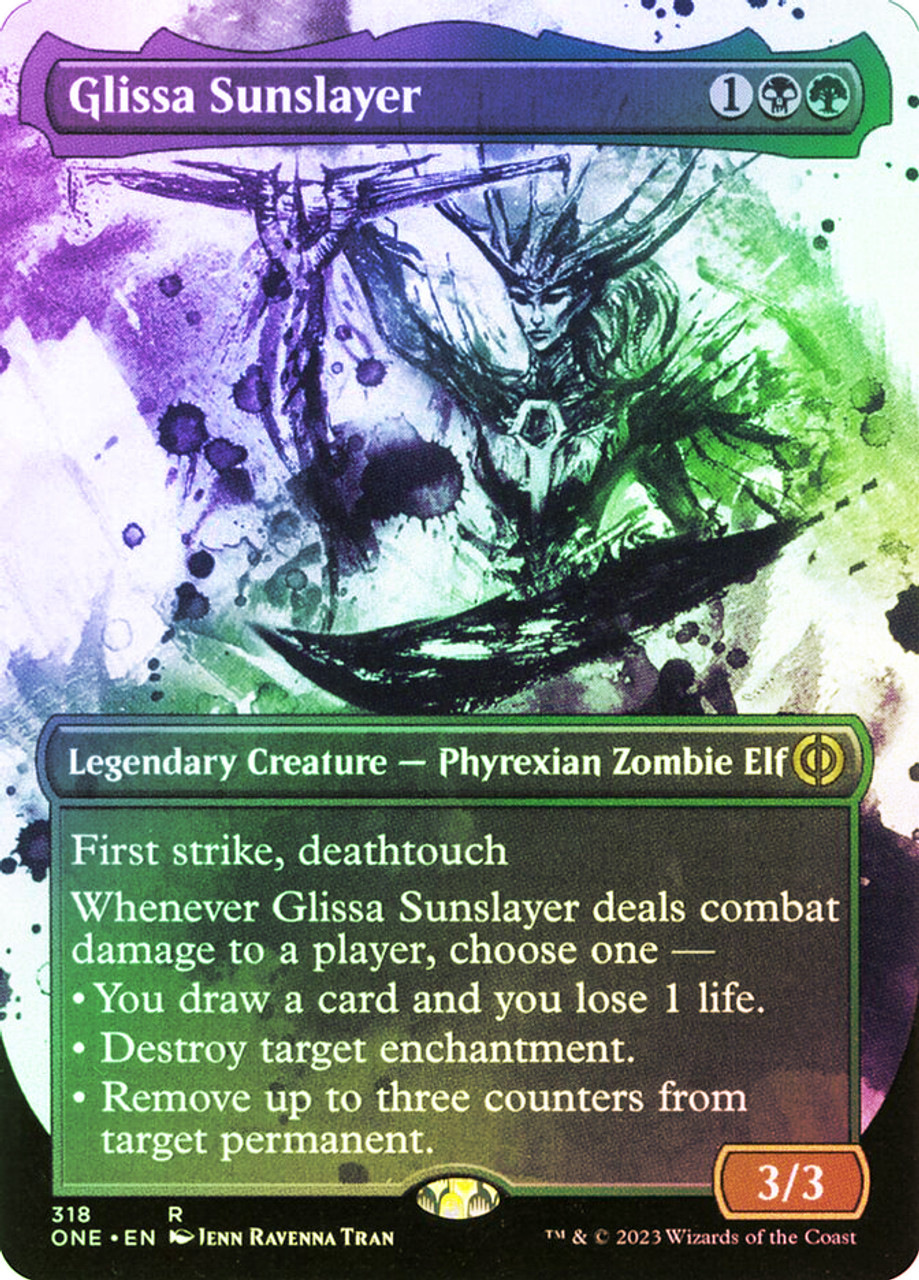 Glissa Sunslayer (#318) (Showcase) | Phyrexia: All Will Be One 