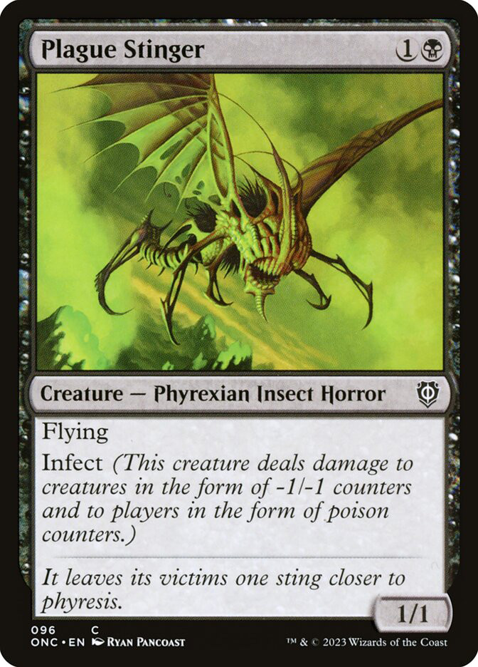 Plague Stinger | Phyrexia: All Will Be One Commander | Star City Games