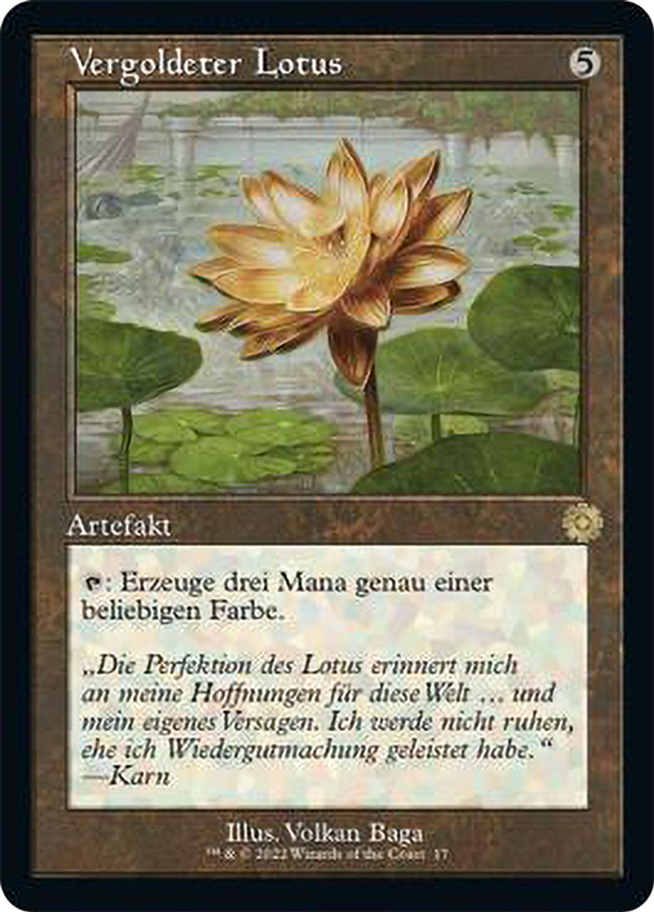 Gilded Lotus (#017) (Retro Frame) | The Brothers' War Retro