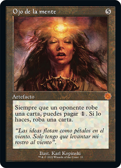 Mind's Eye (#033) (Retro Frame) | The Brothers' War Retro