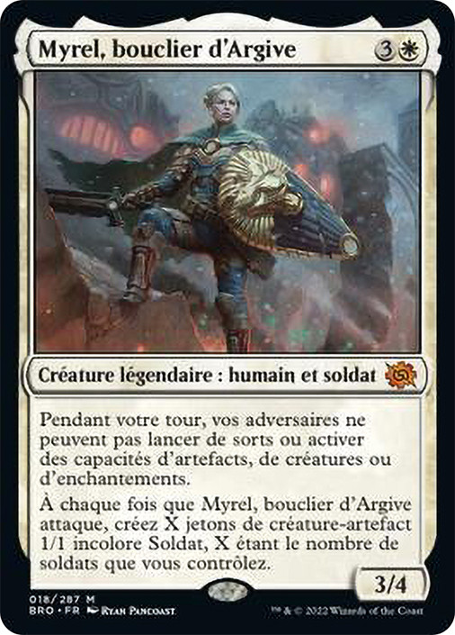 Myrel, Shield of Argive | The Brothers' War - French | Star City Games