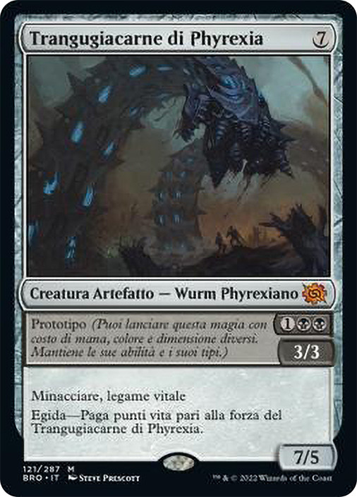 Phyrexian Fleshgorger | The Brothers' War - Italian | Star City Games