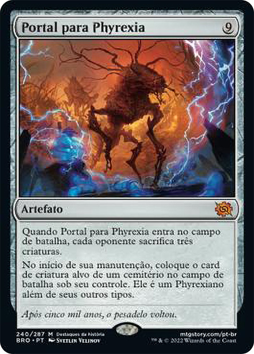 Portal to Phyrexia | The Brothers' War - Portuguese | Star City Games