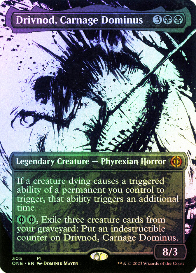Drivnod, Carnage Dominus (#305) | Phyrexia: All Will Be One | Star
