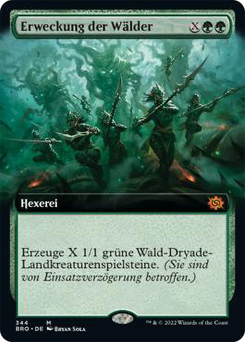 Awaken the Woods (Extended Art) | The Brothers' War - Variants