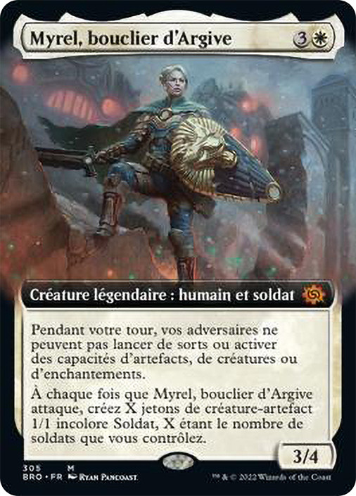 Myrel, Shield アルガイヴの盾、ミュレル Halo FOIL ハロー 買取相場】-MtG-(英)【ハローFoil】アルガイヴの盾、ミュレル / Myrel