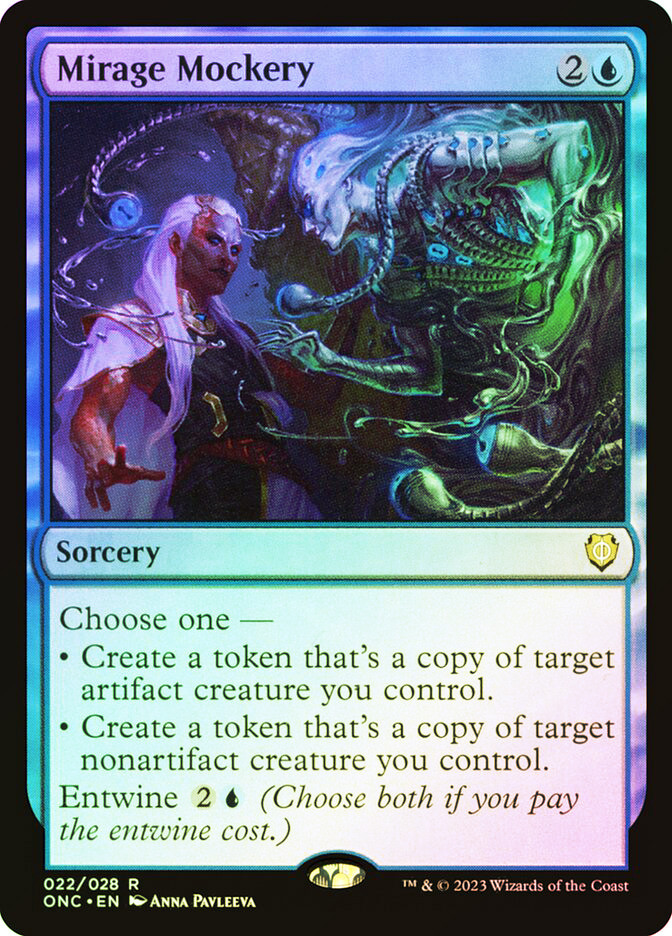 【最安値!!】マカミア/Macamia Mirage Mockery | Phyrexia: All Will Be One Commander | Star City Games